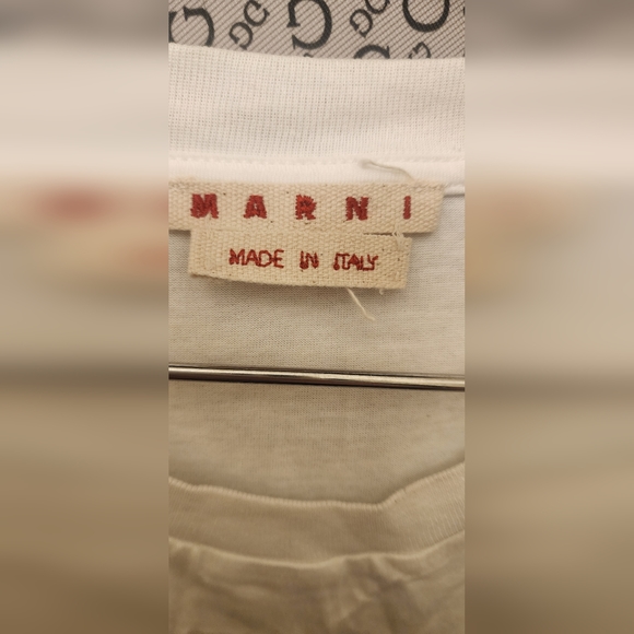 MARNI Mens White TSHIRT *(NWOT)* - Picture 3 of 5